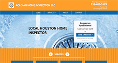 Desktop Screenshot of houstonhomeinspectionservice.org