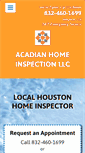 Mobile Screenshot of houstonhomeinspectionservice.org